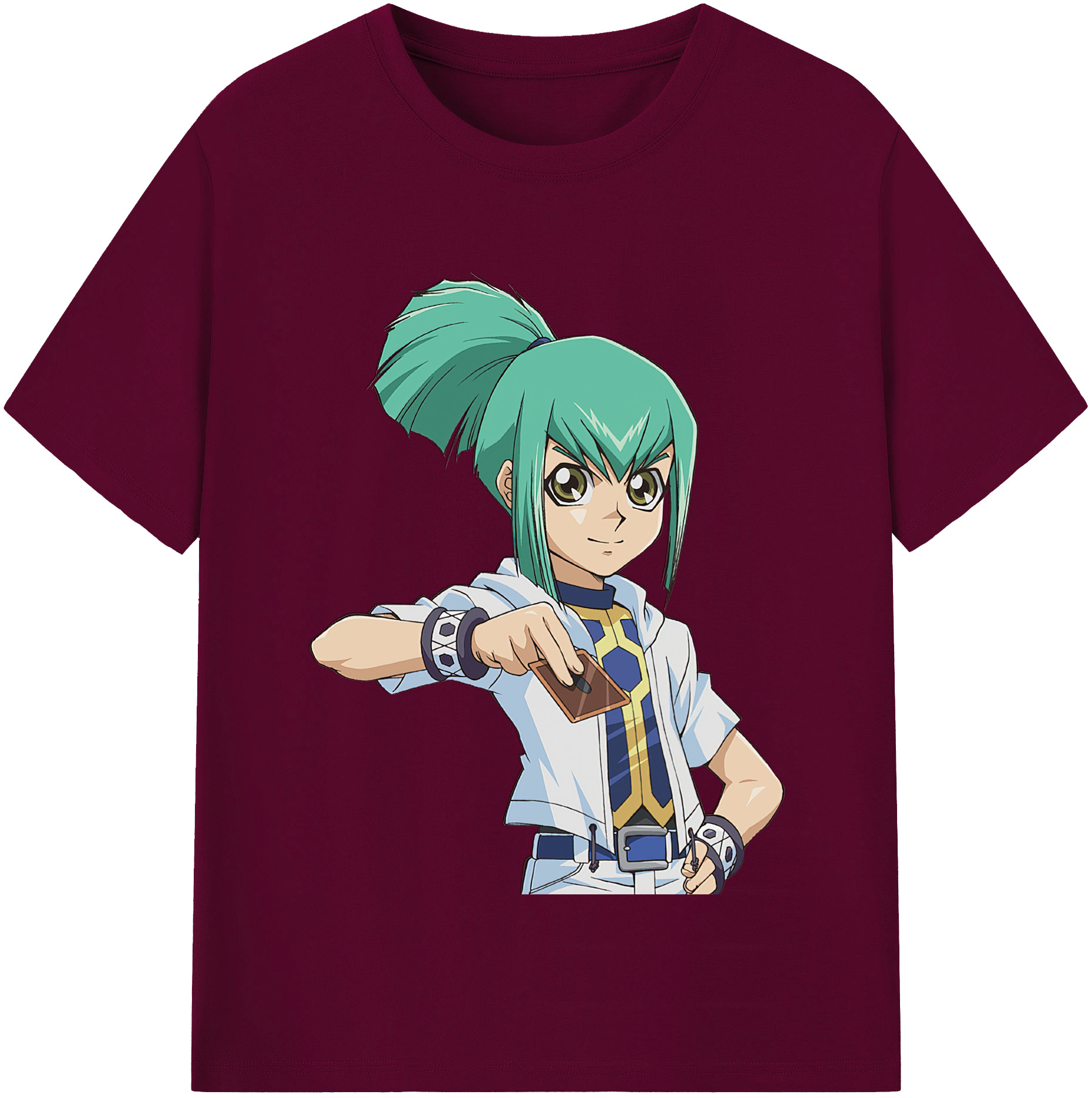 （画像用） 遊☆戯☆王 Yu-Gi-Oh! レディースカジュアルプリントTシャツ（綿100％）